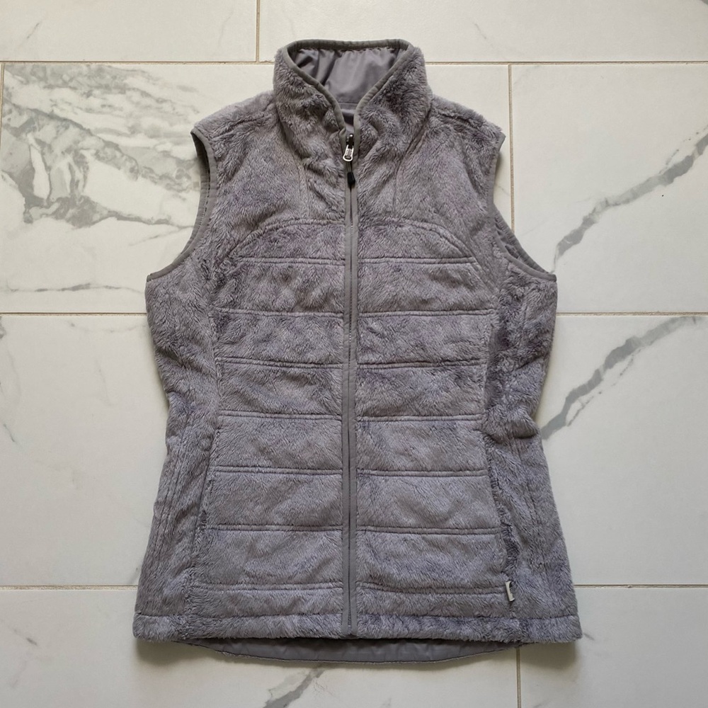The North Face Women's Gray Fleece Vest